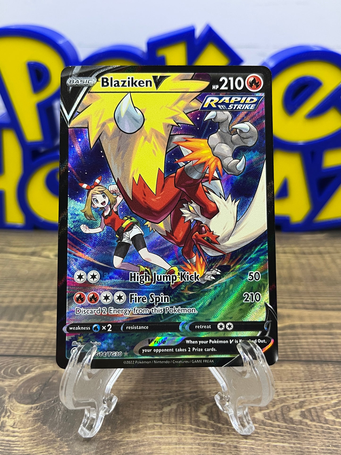 Blaziken V - TG14/TG30