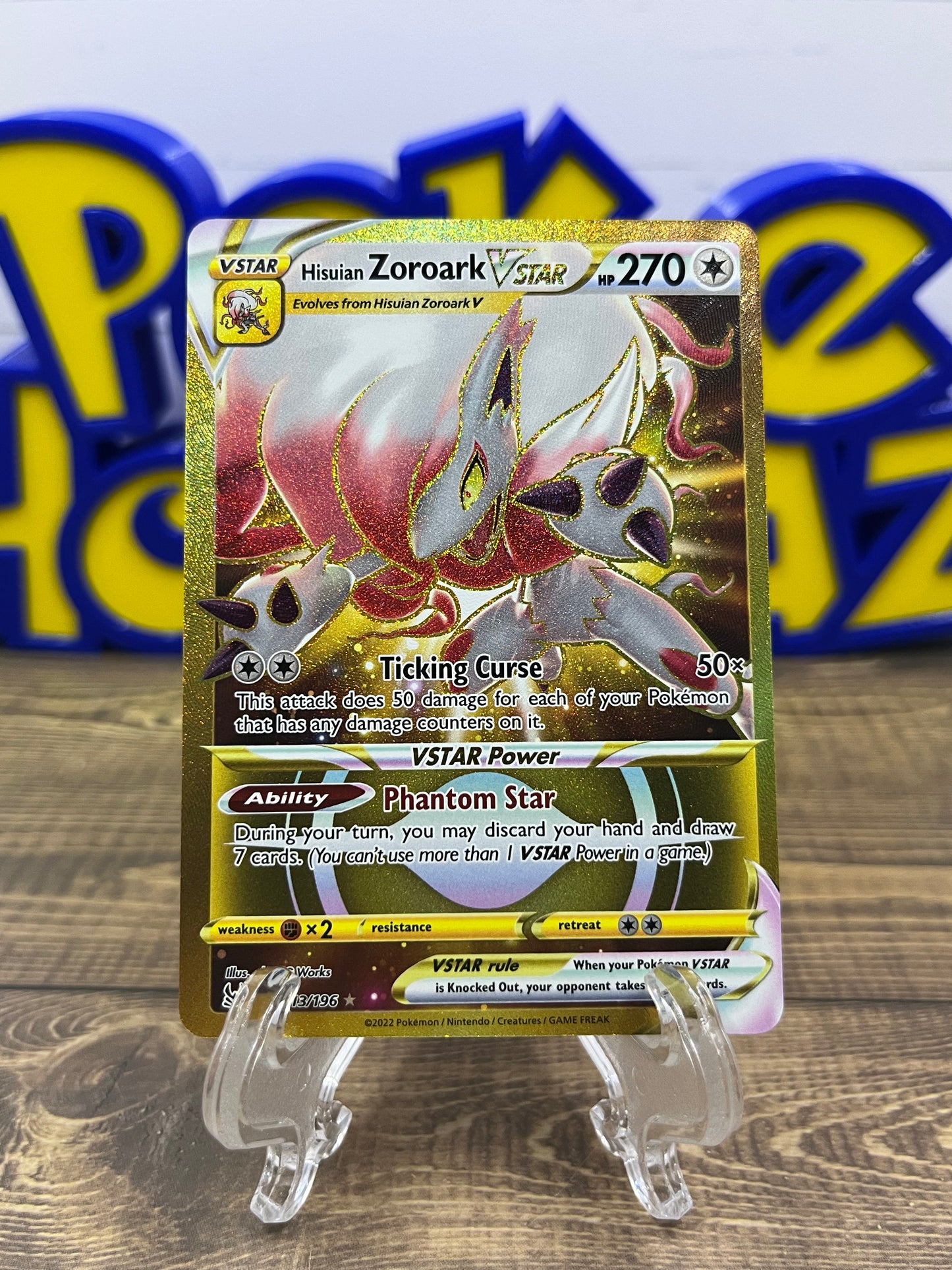 Hisuian Zoroark VStar - 213/196