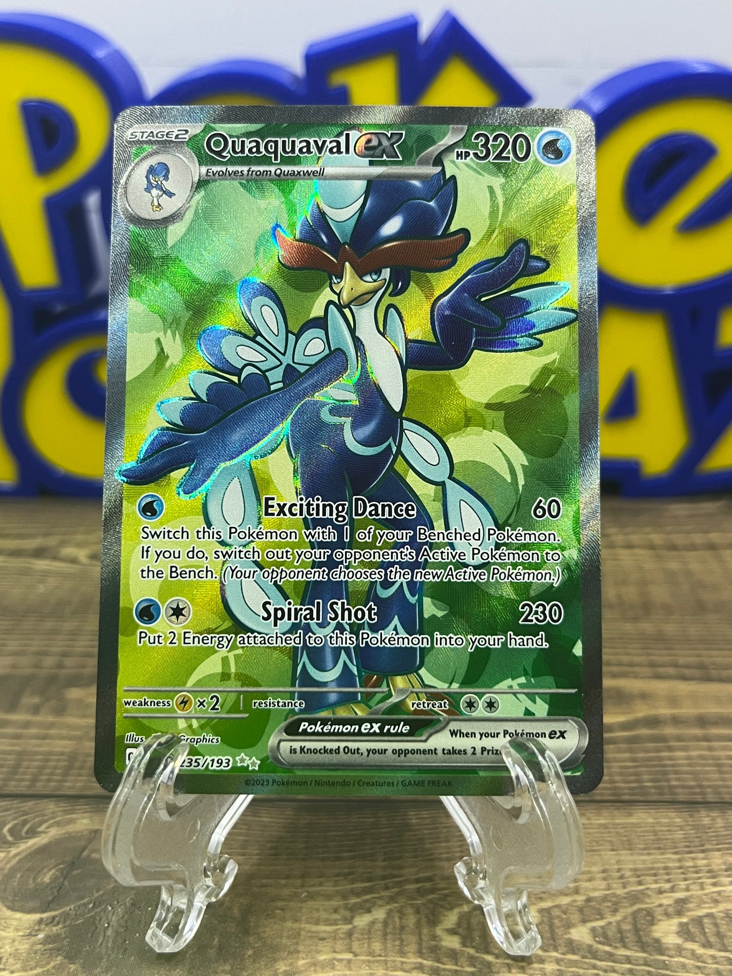 Quaquaval EX (Full Art) - 235/193