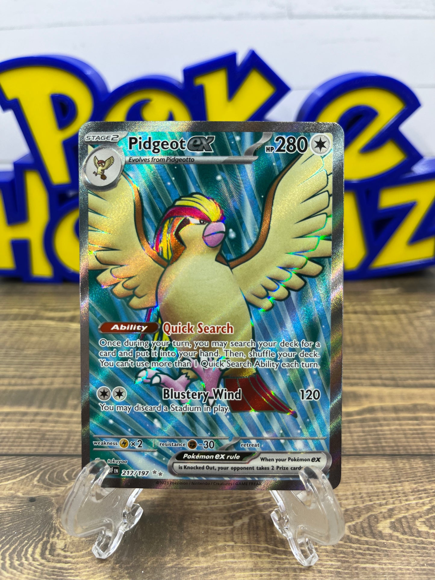 Pidgeot EX 217/197