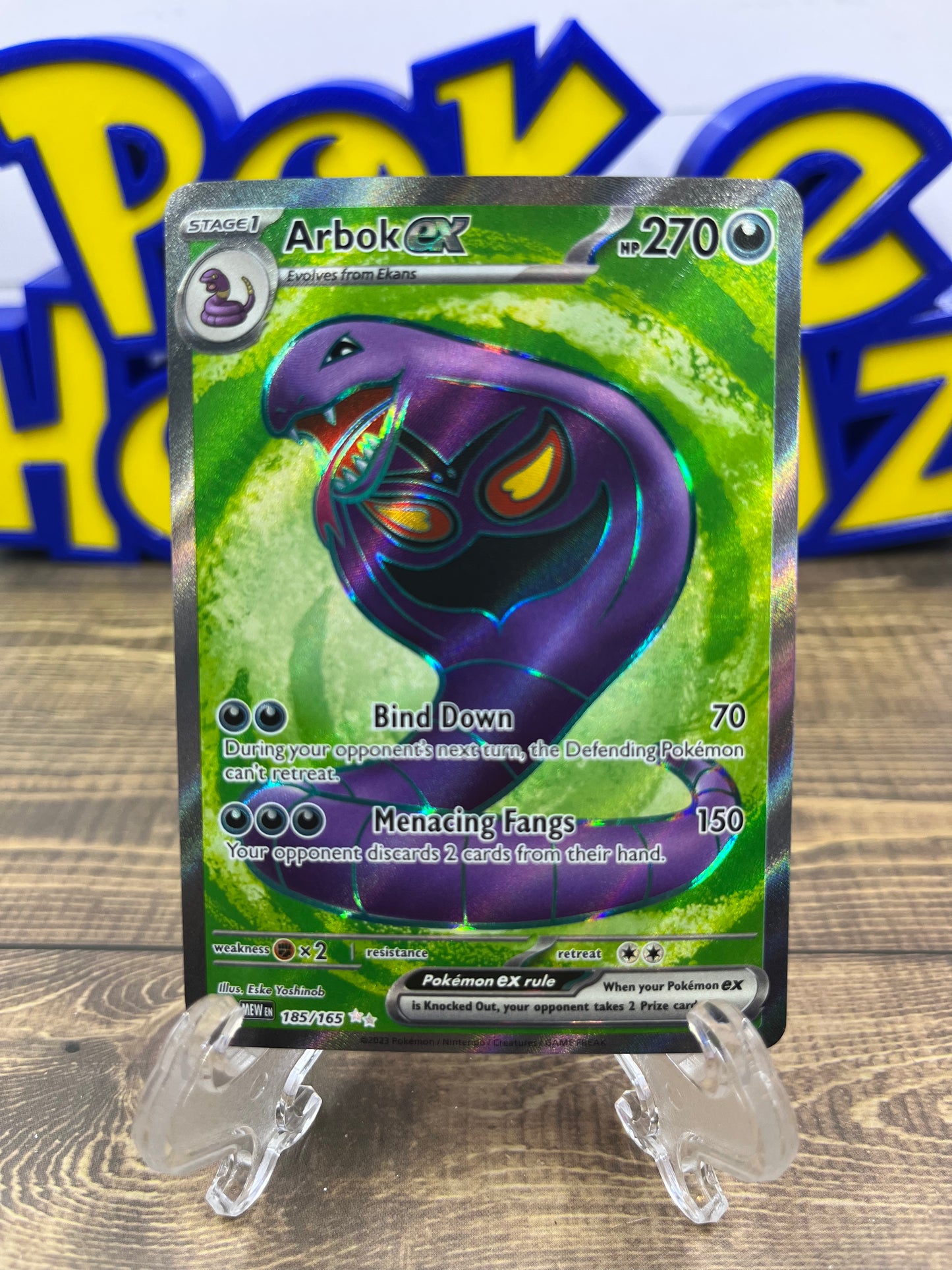 Arbok EX - 185/165