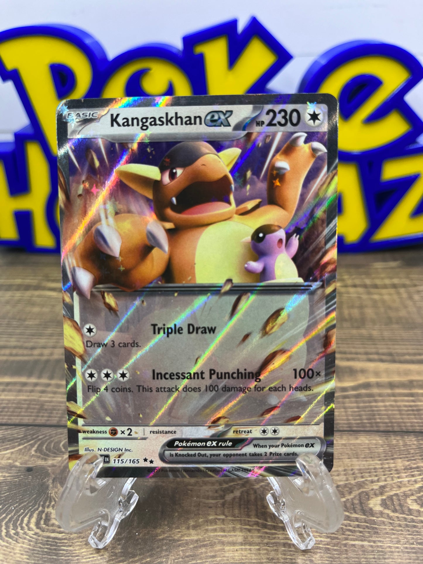 Kangaskhan EX - 115/165
