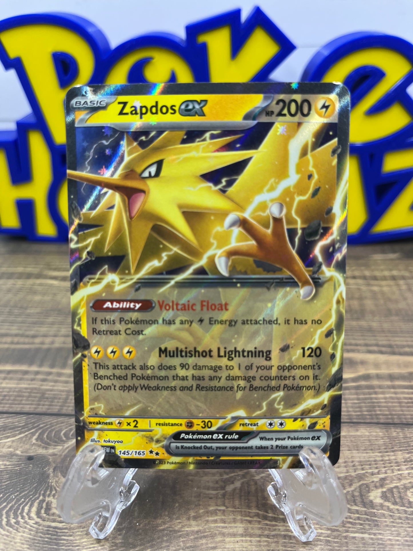Zapdos EX - 145/165