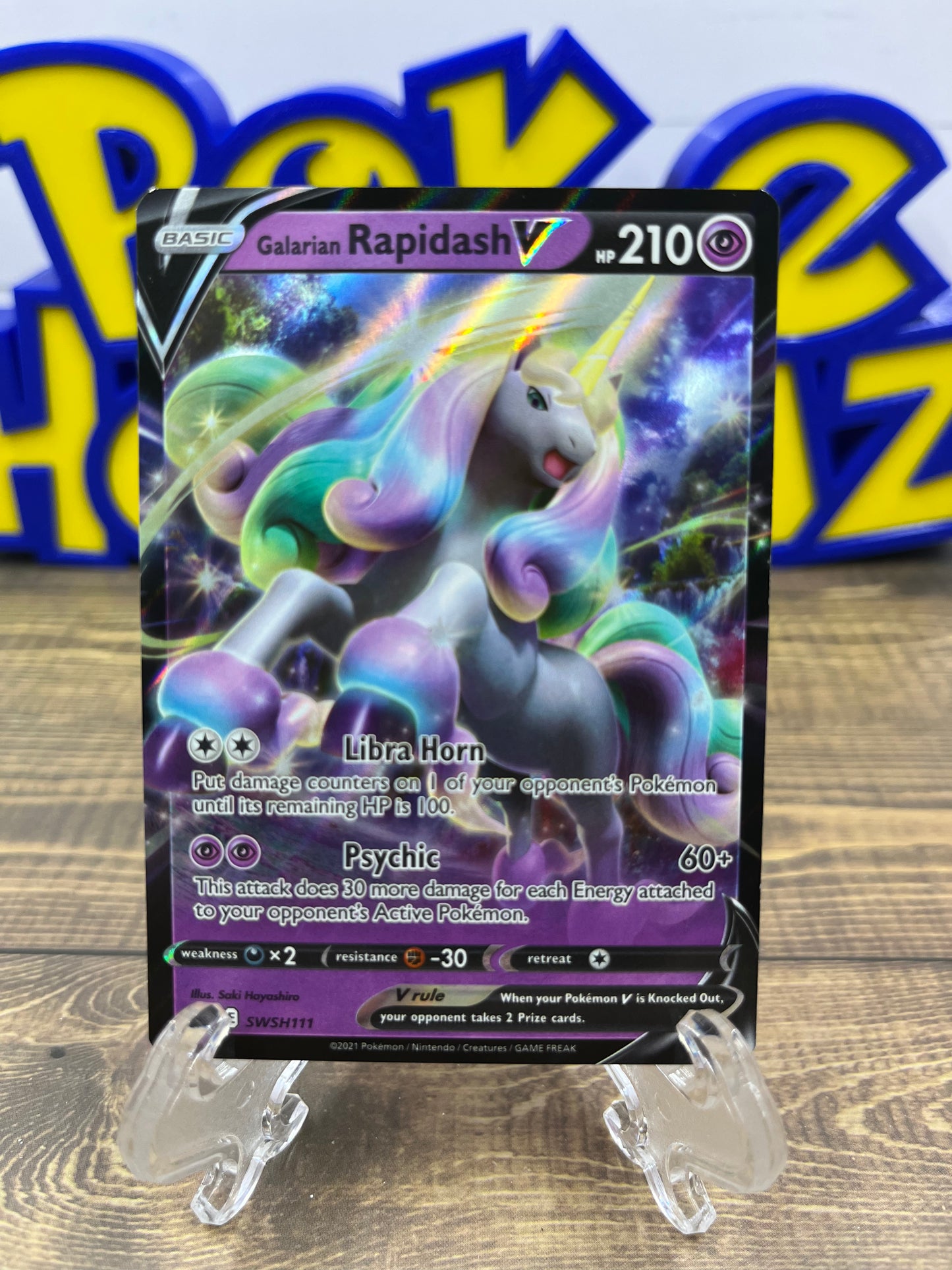 Galarian Rapidash V - SWSH111