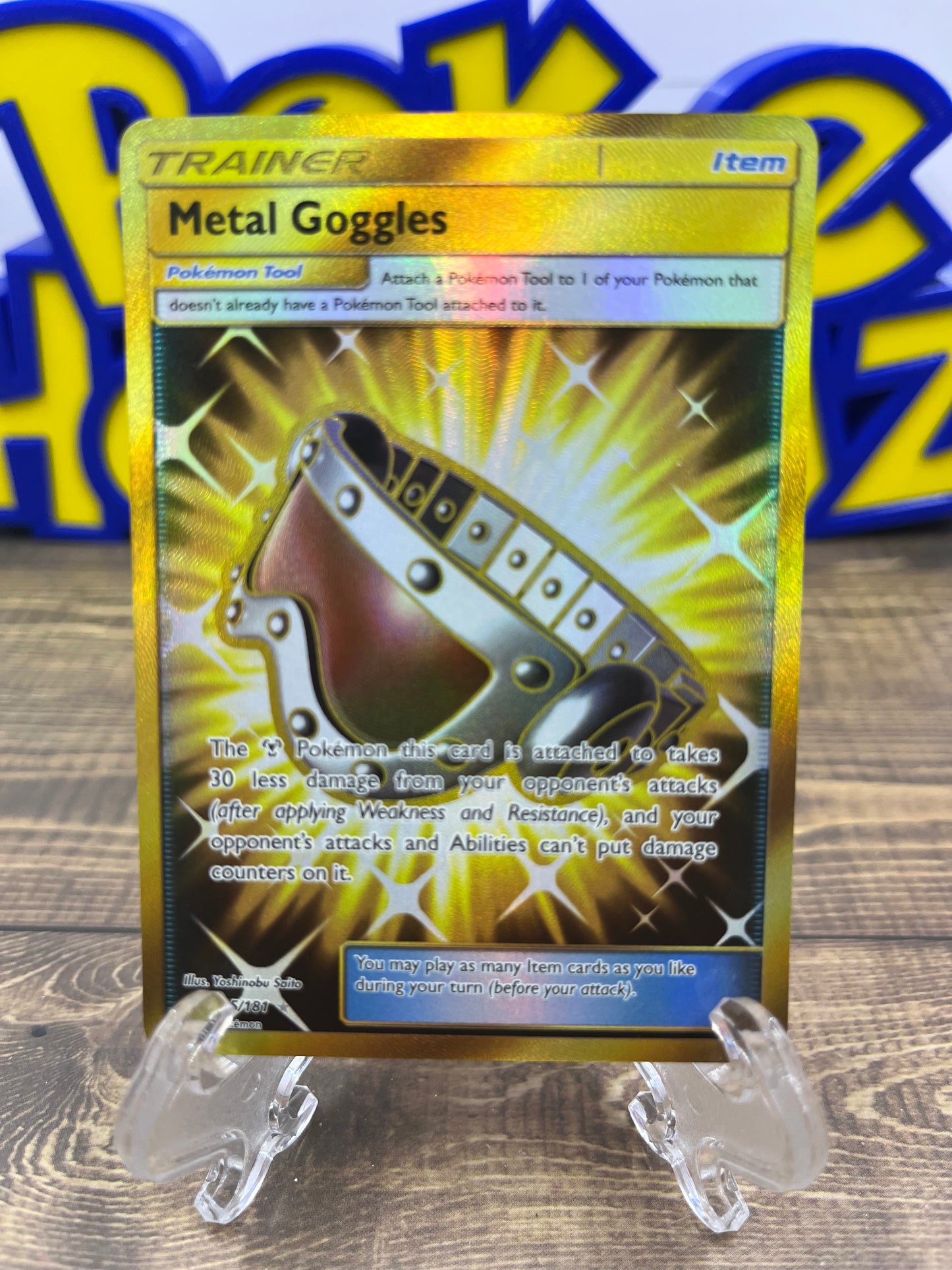 Metal Goggles (Gold) - 195/181