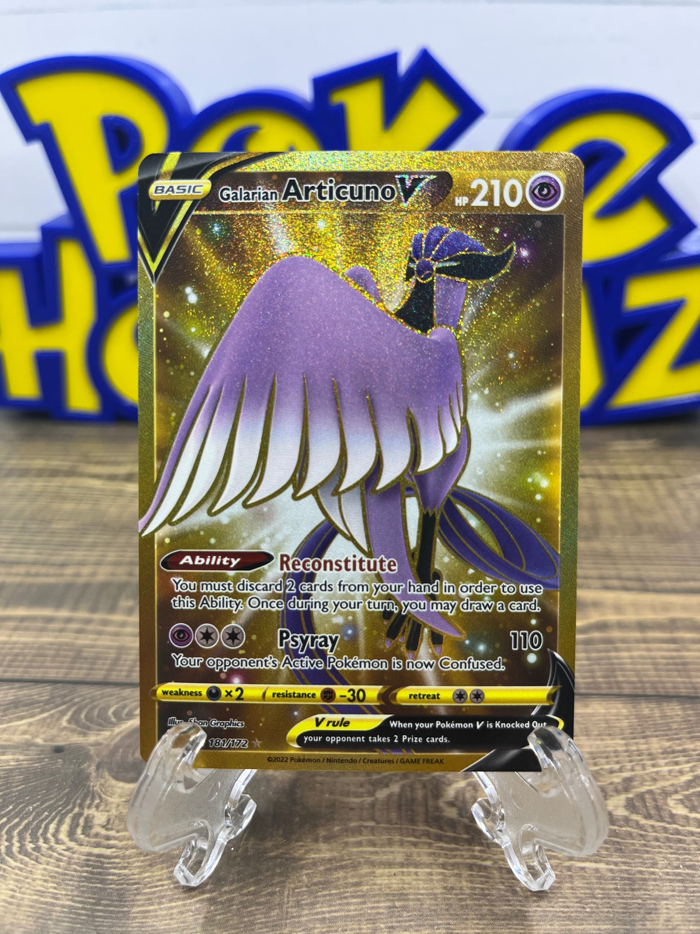 Galarian Articuno V (Gold) - 181/172