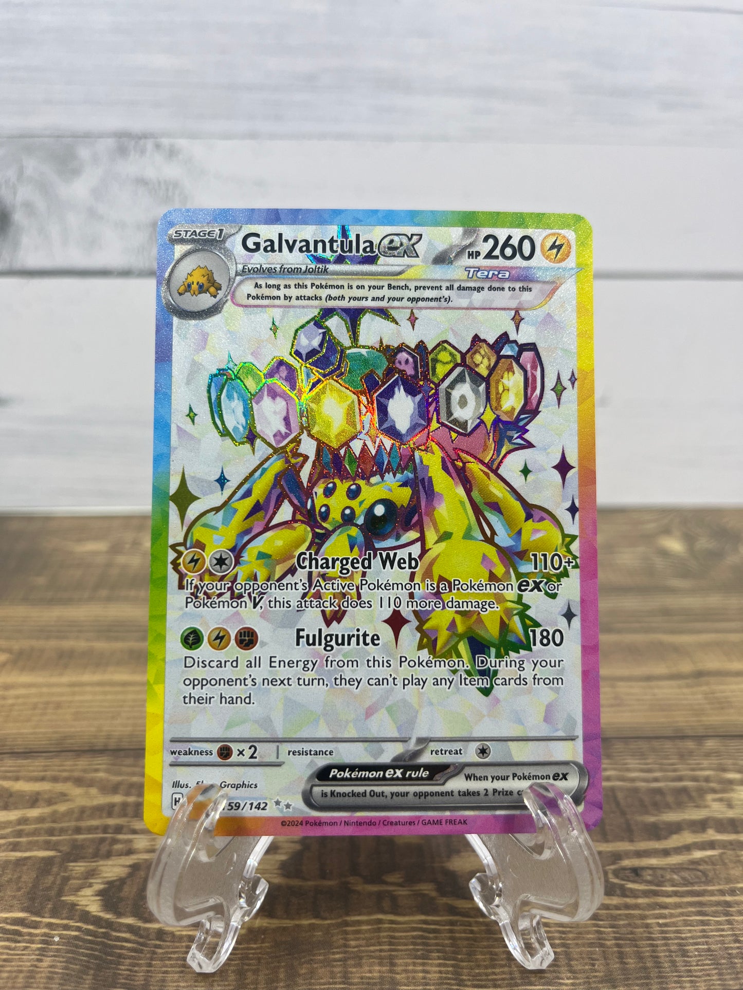 Galvantula EX - 159/142