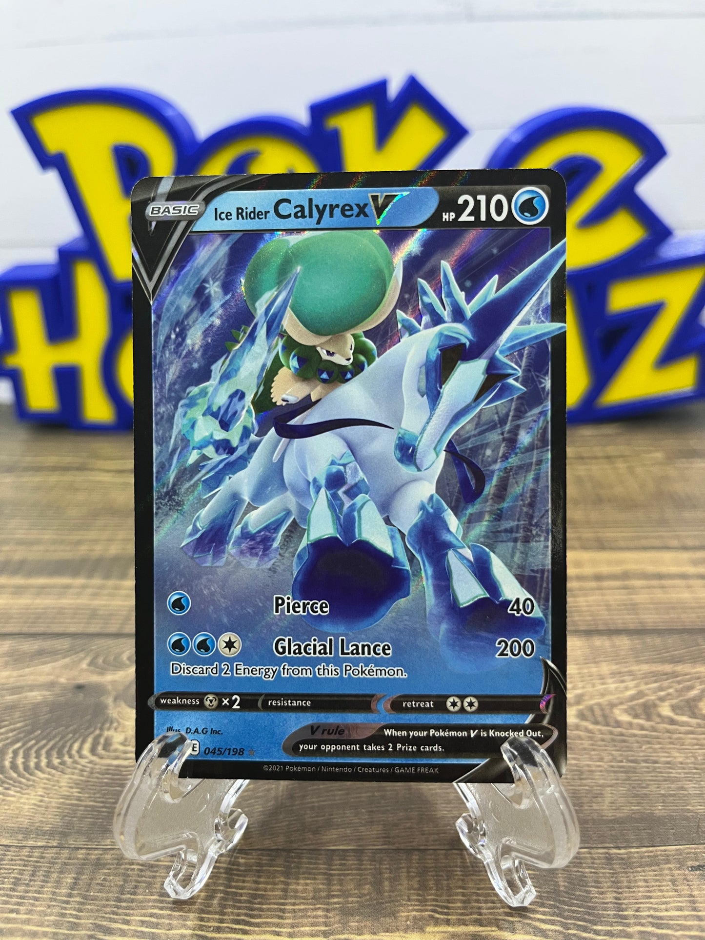 Ice Rider Calyrex V - 045/198