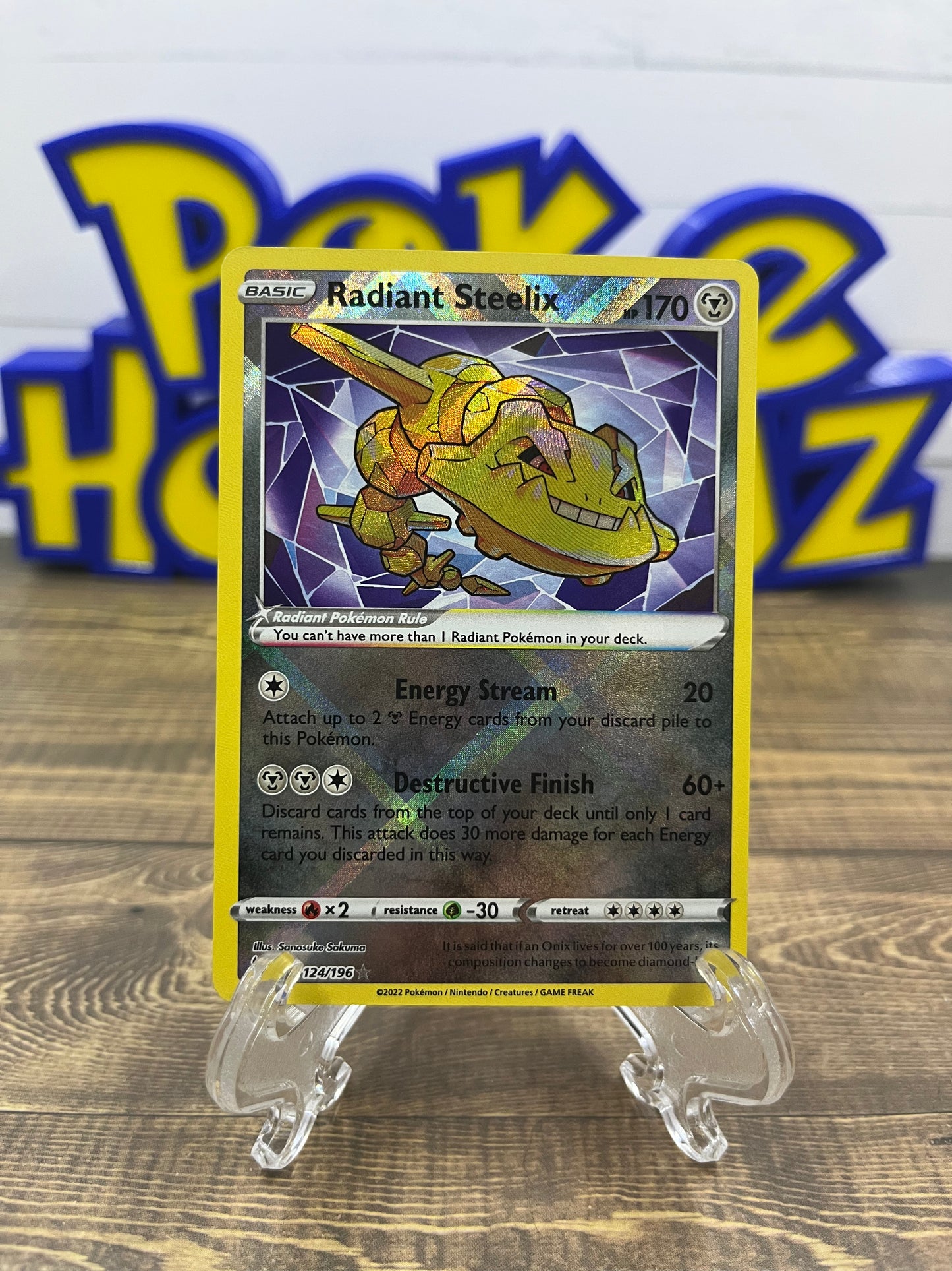 Radiant Steelix- 124/196