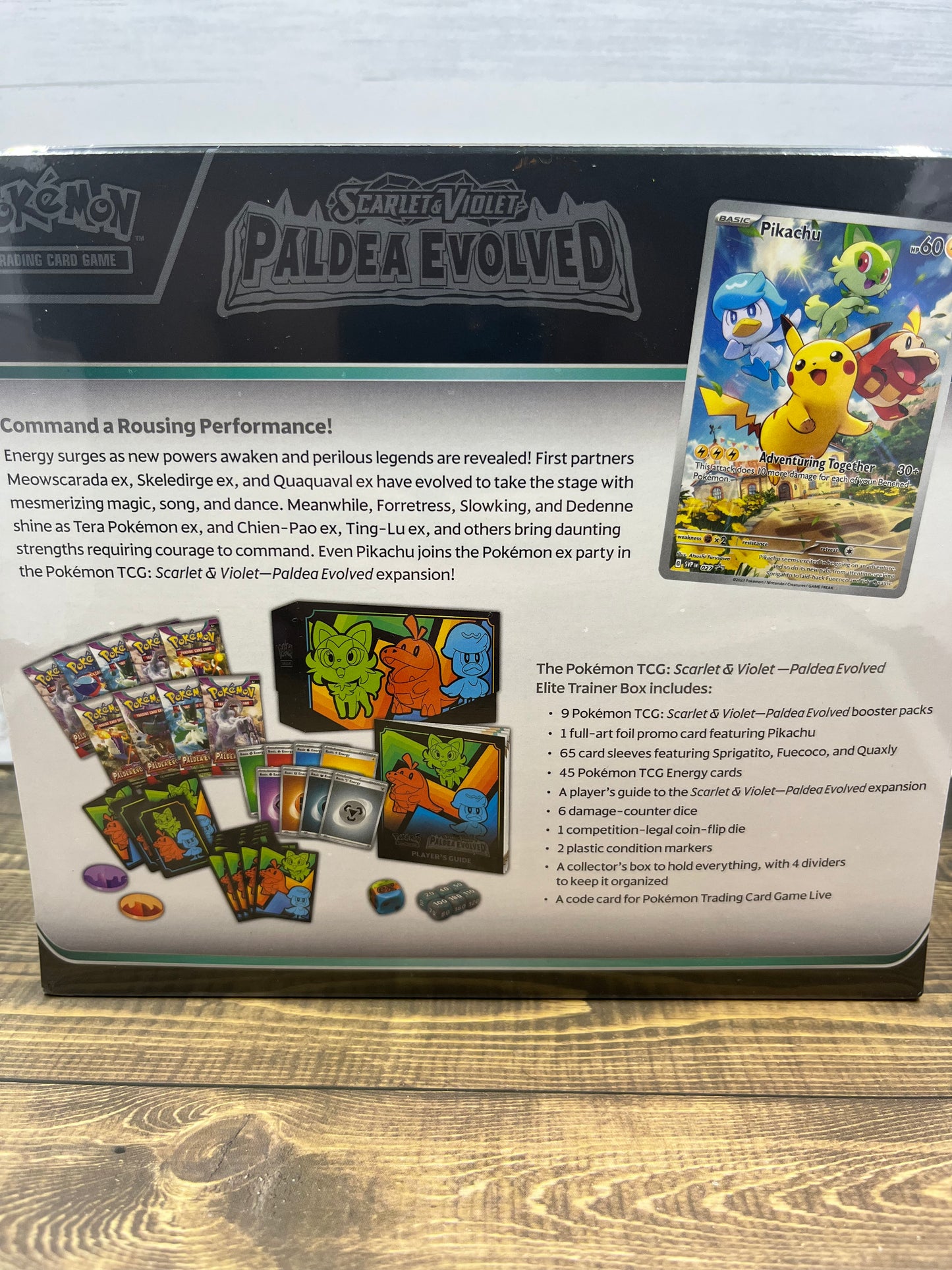 Scarlet & Violet Paldea Evolved - Elite Trainer Box