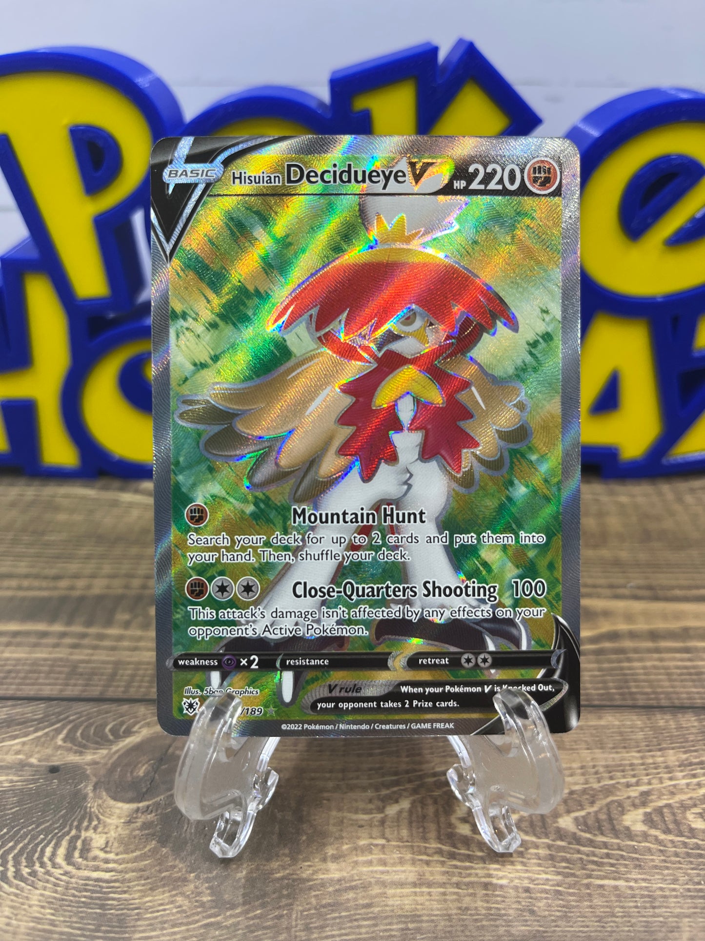 Hisuian Decidueye V (Full Art) - 173/189