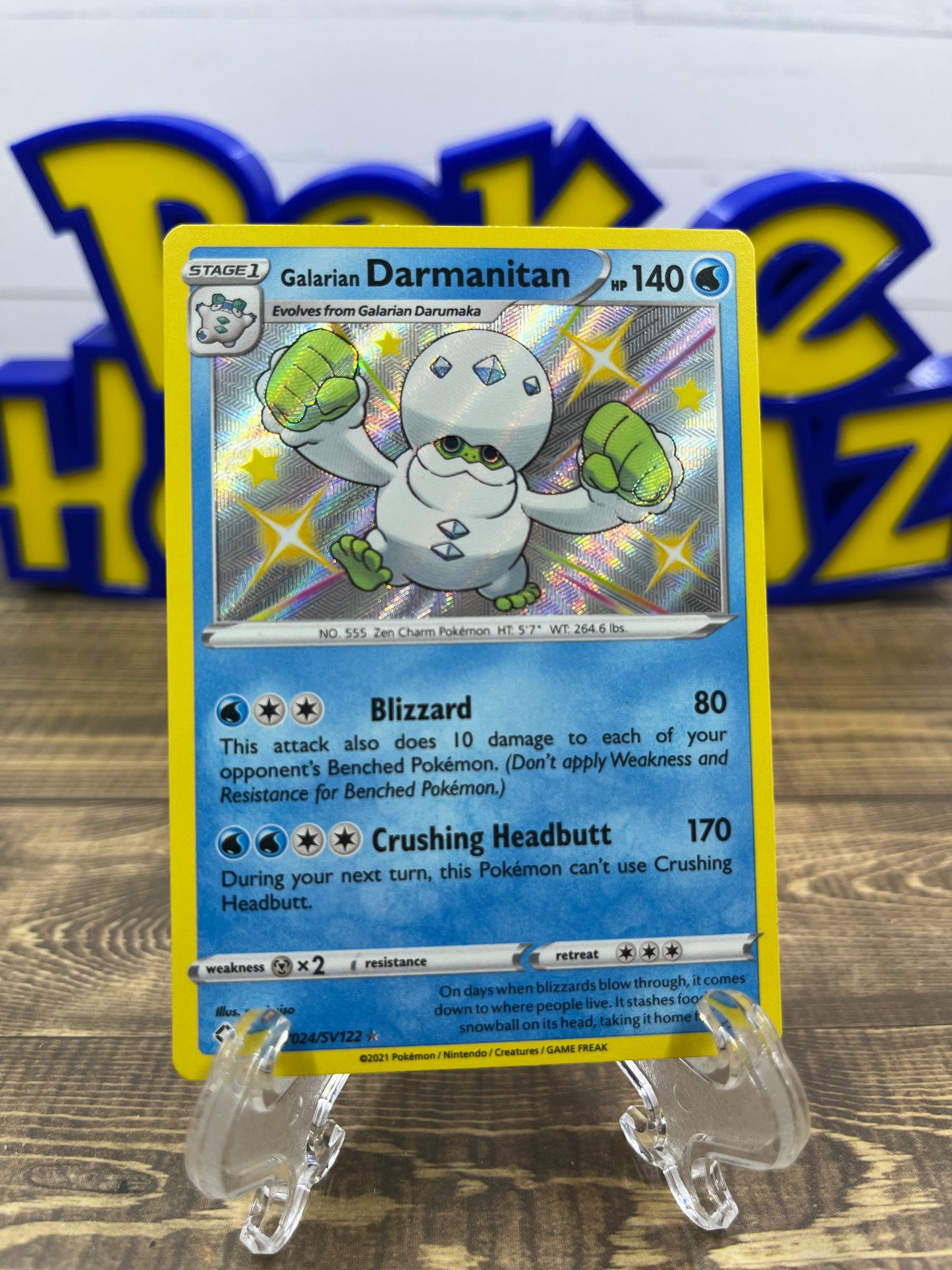 Galarian Darmanitan - SV024/SV122