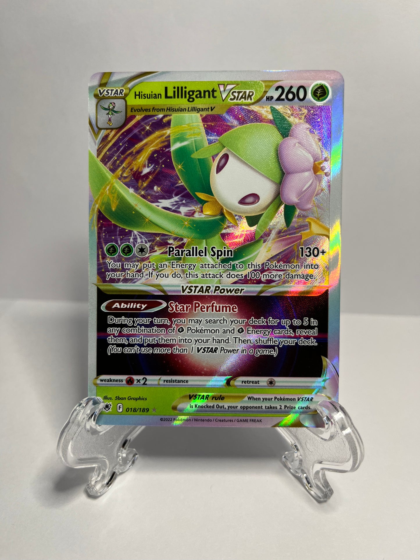 Hisuian Lilligant Vstar - 18/189