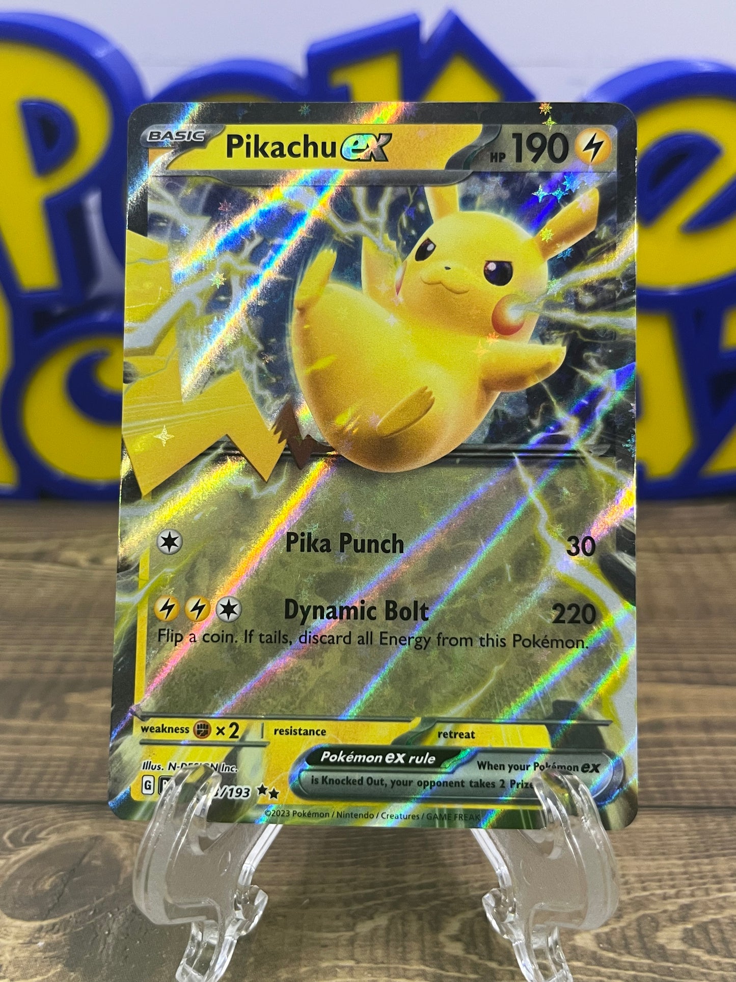 Pikachu EX - 063/193