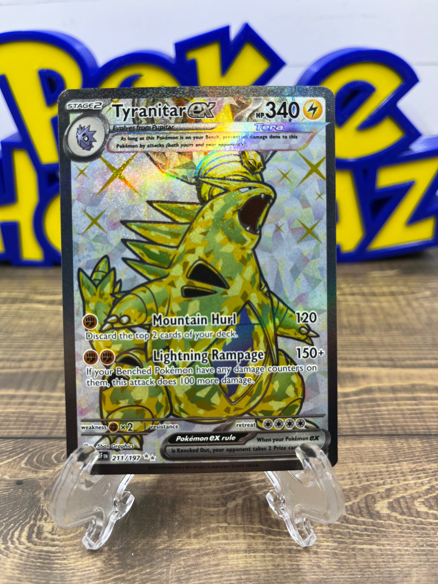 Tyranitar EX 211/197