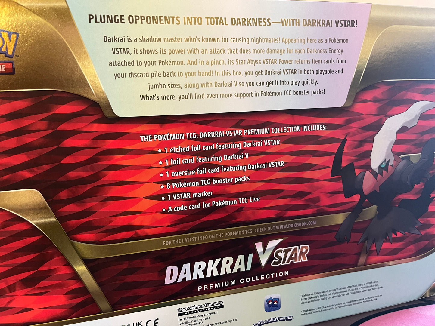 Darkrai VStar Premium Collection