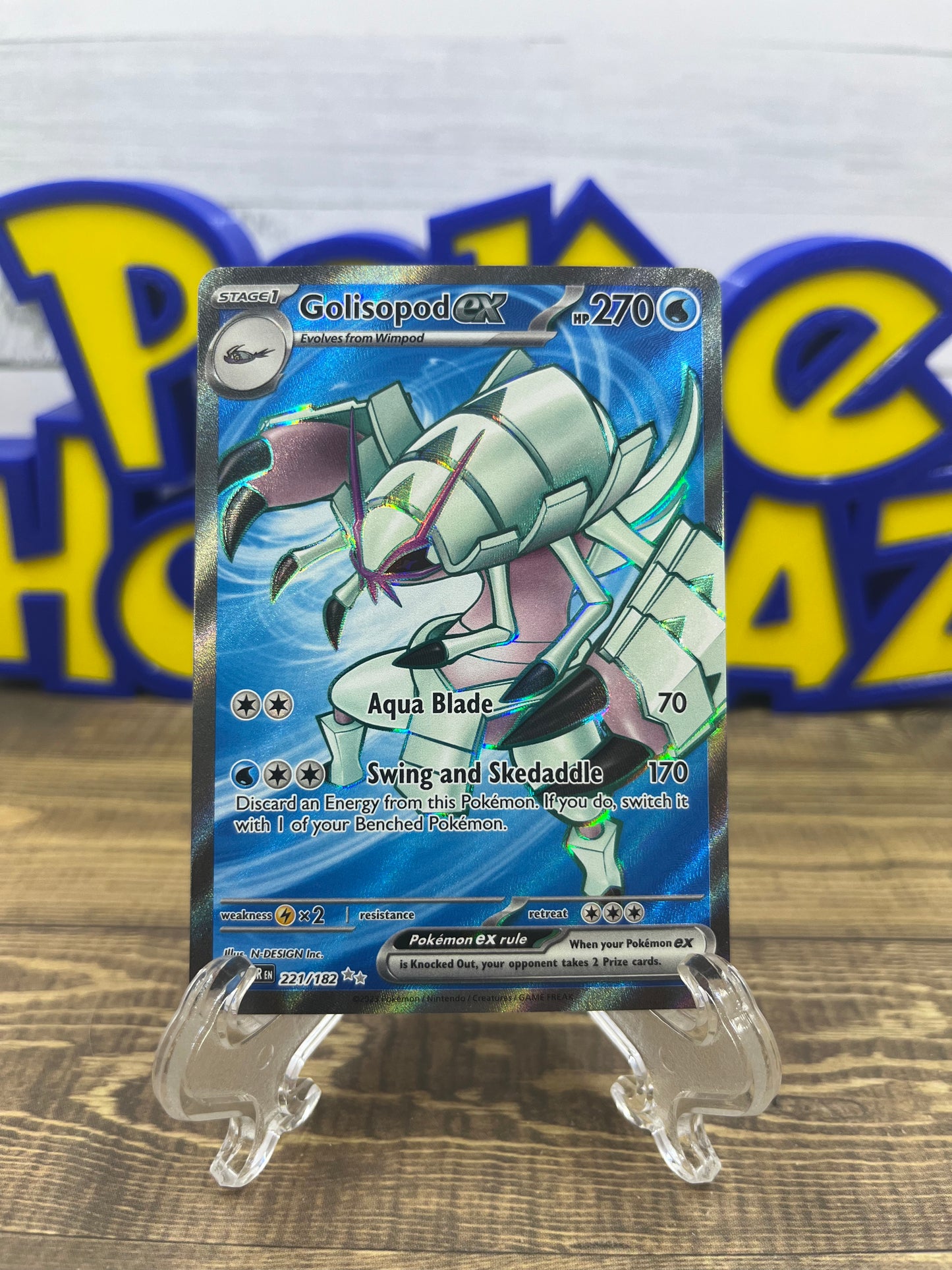 Golisopod EX (full art) 221/182