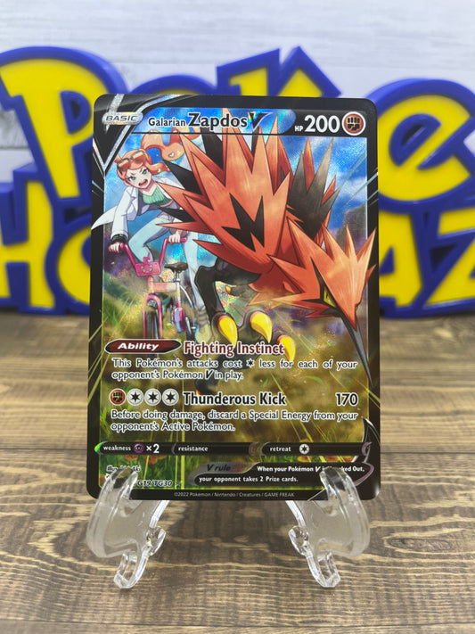 Galarian Zapdos V - TG19/TG30