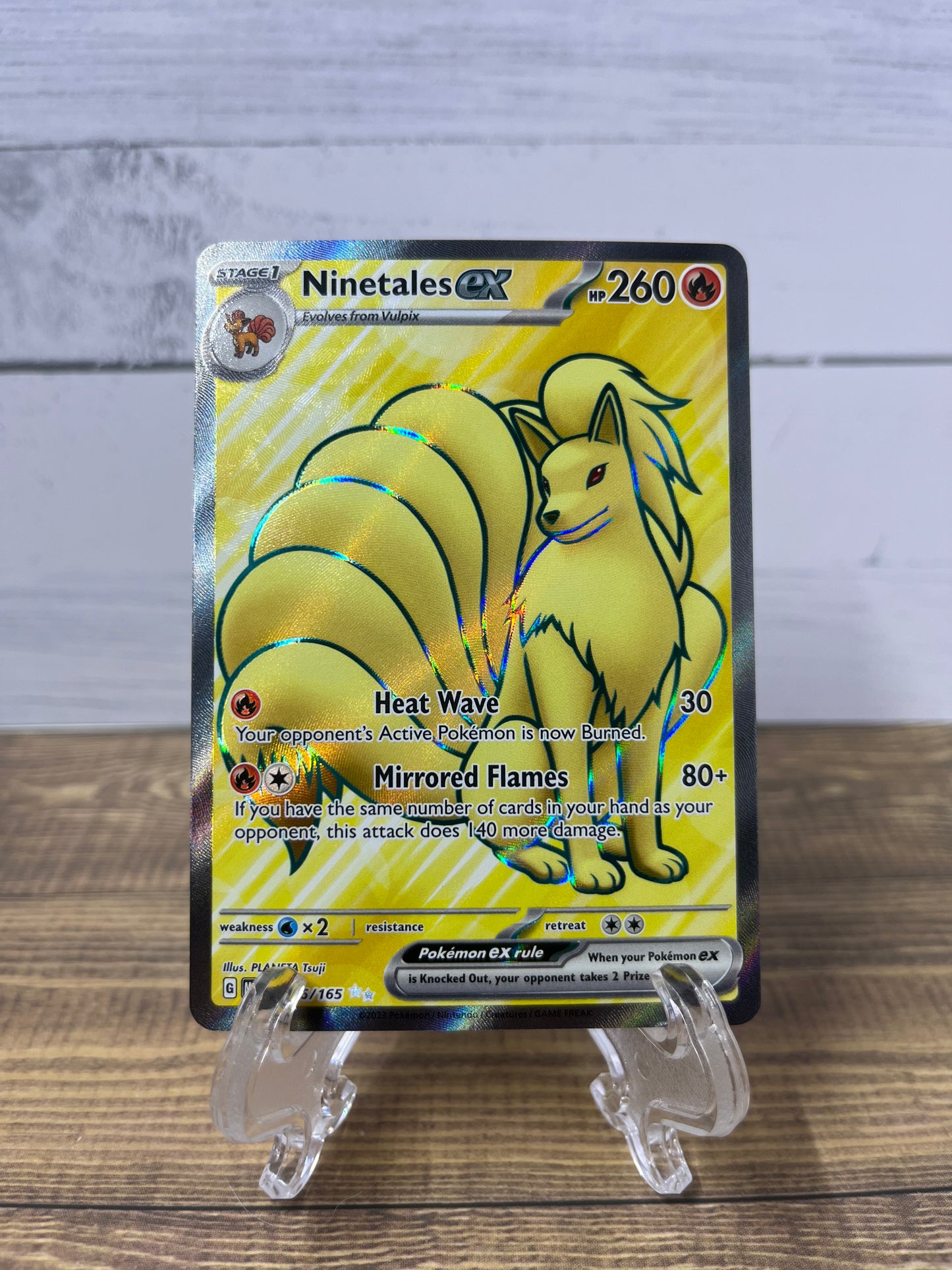 Ninetales EX -186/165