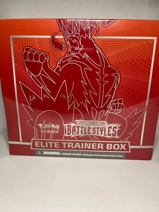Battle Styles - Elite Trainer Box (Single Strike - Red)