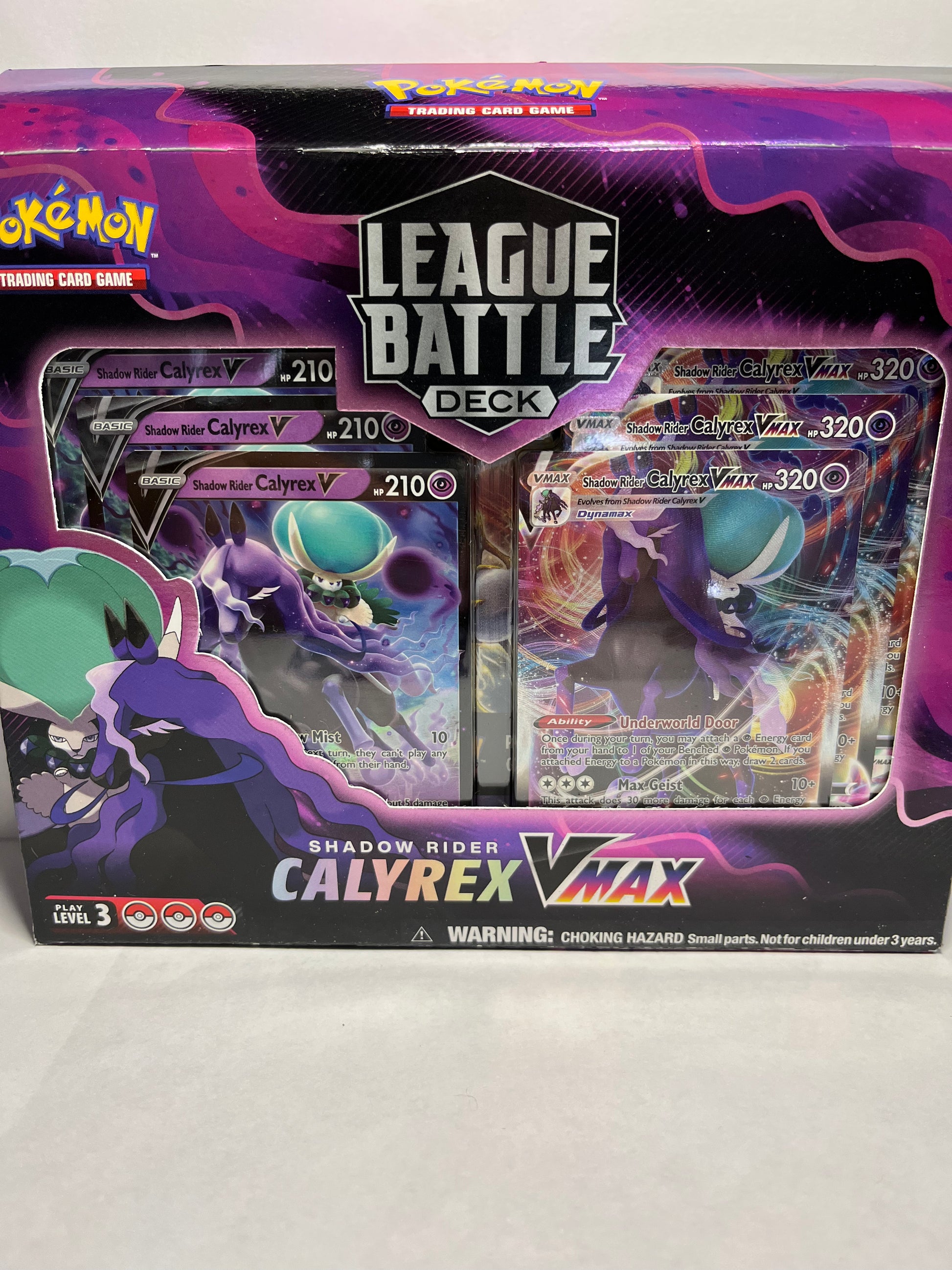  Pokemon Cards: Shadow Rider Calyrex VMAX League Battle