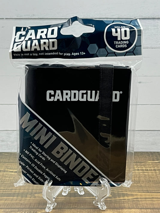 CardGuard Mini Binder - Black