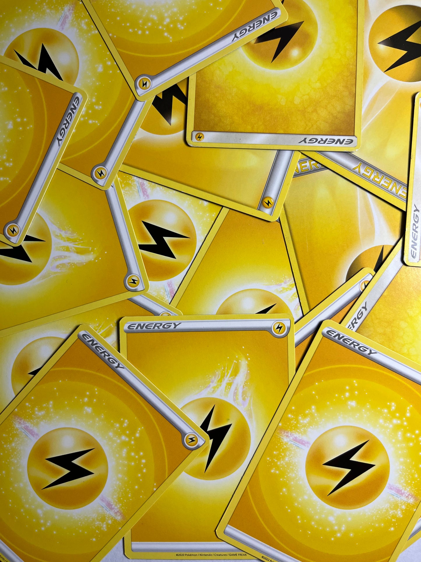 Pokemon Bulk - 50 Cards (Lightning Energy)