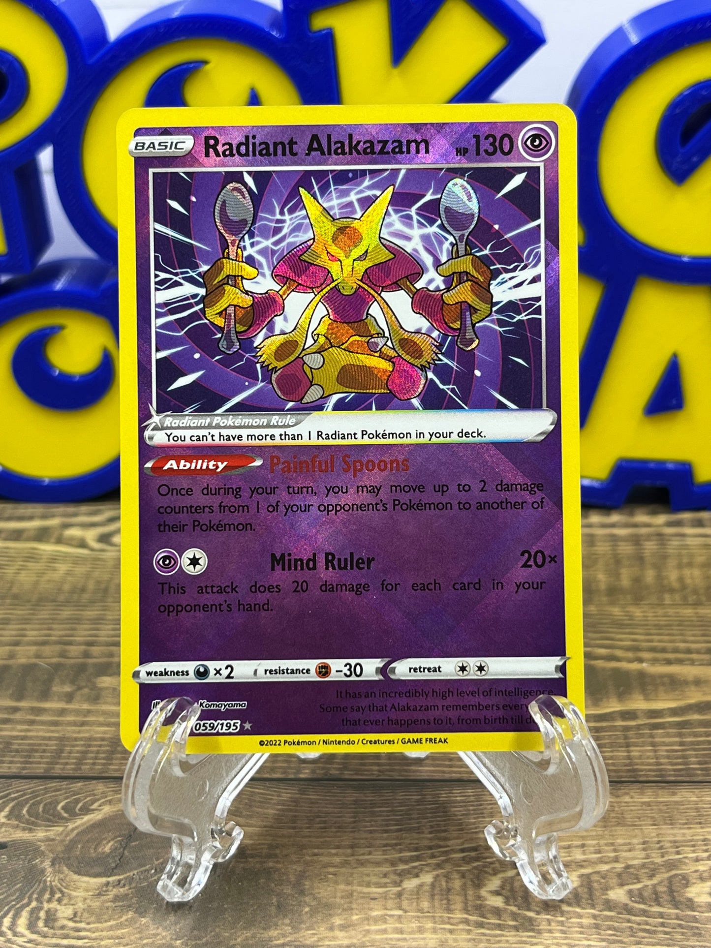 Radiant Alakazam is absolutely stunning IRL. : r/PokemonTCG