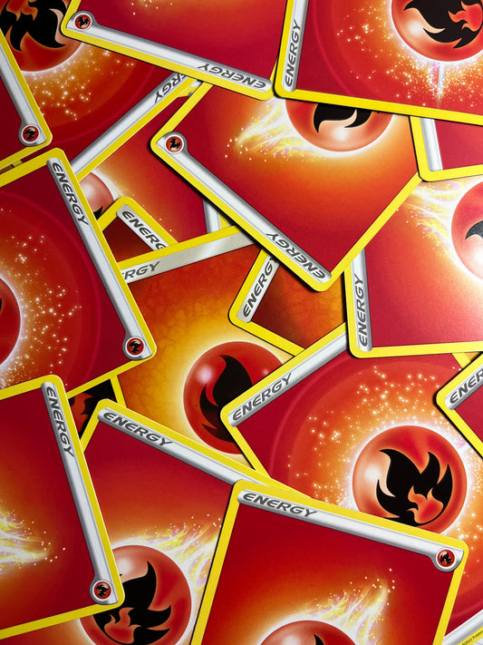 Pokemon Bulk - 50 Cards (Fire Energy)