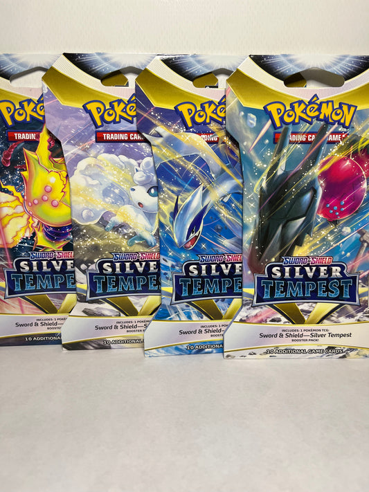 Silver Tempest - Sleeved Booster Pack